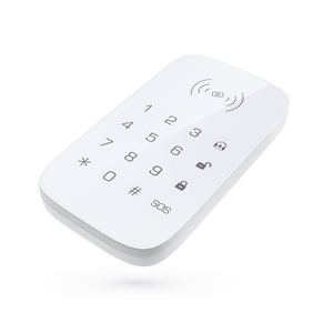 Wireless Touch Keyboard With RFID Card for Home <strong>Alarm</strong> System Support Arm and <strong>Disarm</strong> Password Keypad PST-PK-10 - Product Image 1