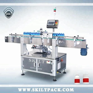 स्किल्ट इलेक्ट्रिक ऑटो-बोतलों के डिब्बे में लेबलिंग मशीन गोल ग्लास लेबेलर प्लास्टिक की बोतल लेबेलर - Product Image 4