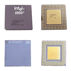 Original Ceramic CPU Gold Scrap Intel Xeon Procesador de seis núcleos LGA 775 Socket para aplicaciones de escritorio y servidor - Product Image 2