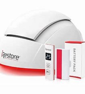 En çok satan <span class=keywords><strong>IRestore</strong></span> profesyonel 282 lazer saç büyüme sistemi + pil paketi