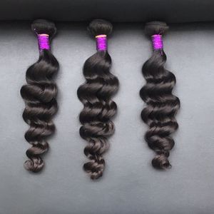 Remy kamboçyalı gevşek dalgalı saç atkı ipeksi, % 100% insan İŞLENMEMİŞ SAÇ doğal dalgalar - Product Image 2