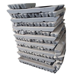 סגסוגת אלומיניום ingots גרוטאות 99.7%-99.95% אלומיניום טהור המחיר הטוב ביותר עבור ingots אלומיניום טהור