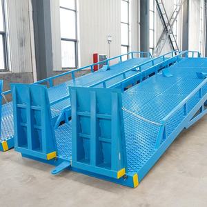 Mobile Hydraulic Container <strong>Loading</strong> and <strong>Unloading</strong> Forklift Ramps Work <strong>Platform</strong> - Product Image 2