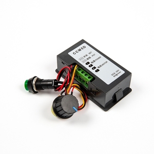 CCM5D pantalla Digital LED PWM controlador de Motor 6V 12V 24V regulador de Control de velocidad ajustable protección de apagado permanente - Product Image 4