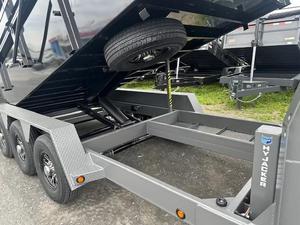 BWise终极自卸拖车16x7鹅颈三轴14100能力，适用于农场和农业行业，新使用