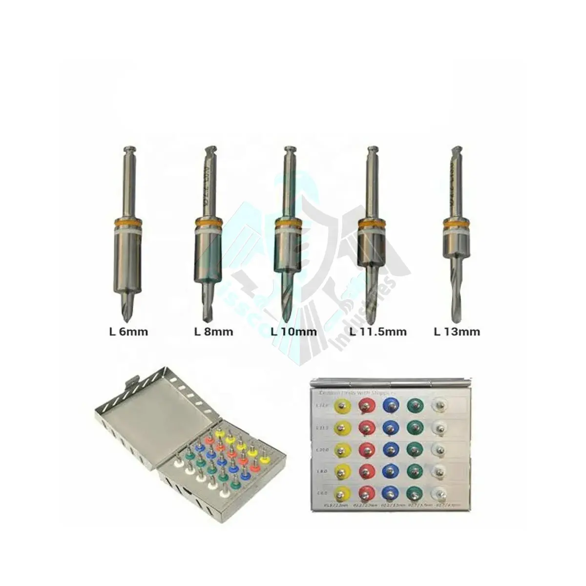 Topfabrikant Pissco Voor Conische Boren Kit 25 Stuks Set Met Stoppers Tandheelkundige Implantaat Geleide Chirurgie Tandheelkundige Implantaten Kit