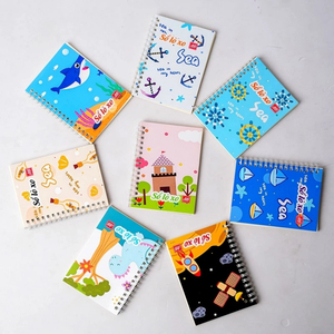 Cuaderno encuadernado en espiral de dibujos animados con tapa dura A5 personalizado libro de impresión elegante cuaderno creativo de dibujos animados - Product Image 6