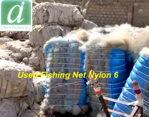 Rottami di Nylon PA6 rifiuti di materiale plastico da reti multifilamento e monofilamento per la lavorazione dello stampaggio - Product Image 3