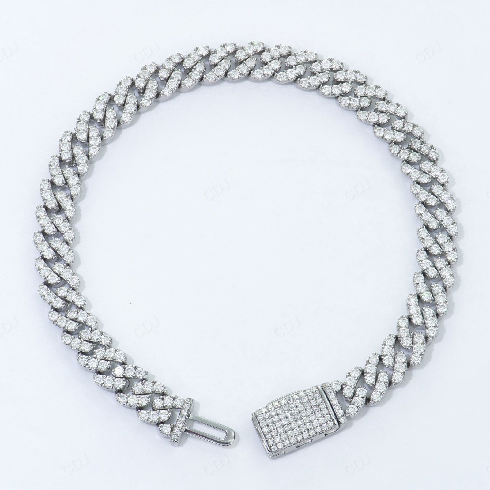 White Cuban Bracelet