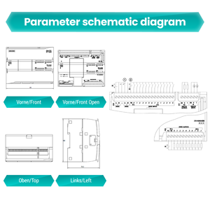 Siemens S7 1200 Siemens Thương hiệu Mới ban đầu lập trình PLC điều khiển SIMATIC S7-1200 CPU 1215c nhỏ gọn CPU 6es7215-1ag40-0xb0 - Product Image 2