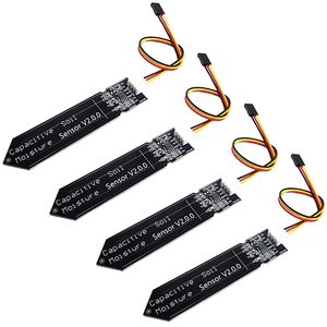 Módulo Sensor de humedad del suelo analógico capacitivo 3,3 ~ 5,5 V Detección de humedad resistente a la corrosión DIY electrónico para Raspberry Pi
