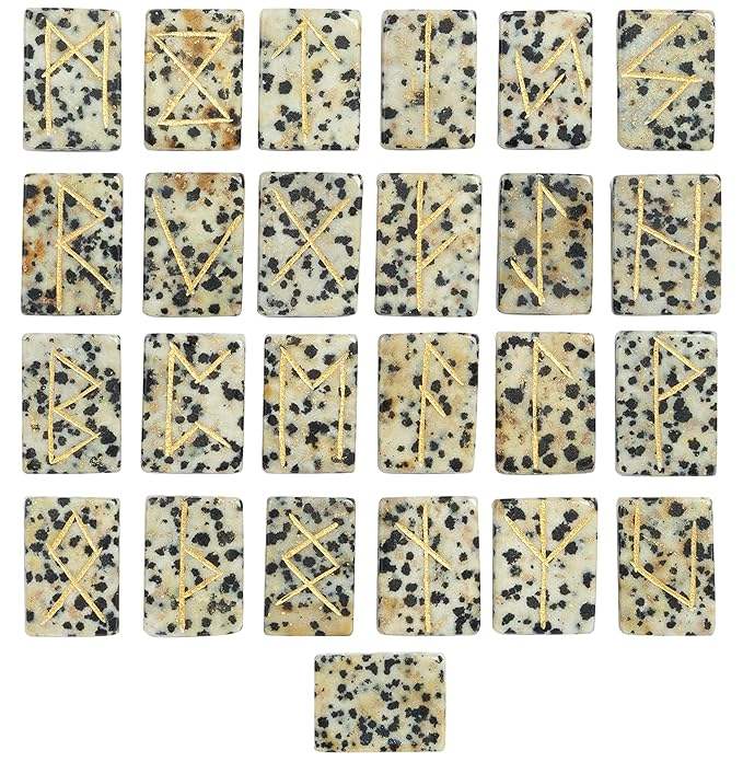 Cream White with Black Spots