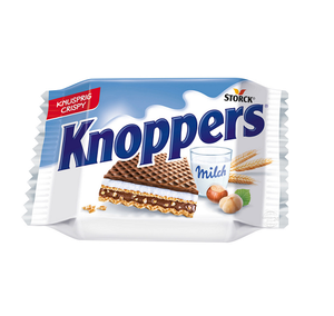 Wholesale 25gx10 Knoppers 5 Layers Sweet Hazelnut Wafer Biscuits Snack Crispy Chocolate Snack Packaged <strong>in</strong> Box and <strong>Bag</strong> - Product Image 4