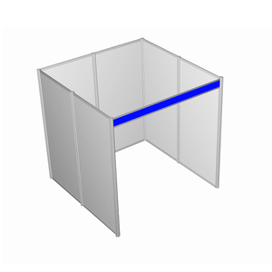 Esquema de carcasa 2x2 Cabina de aluminio Pared Estándar 2x2x2,5 Modular Expo Trade Show Display Exhibition Stand - Product Image 1