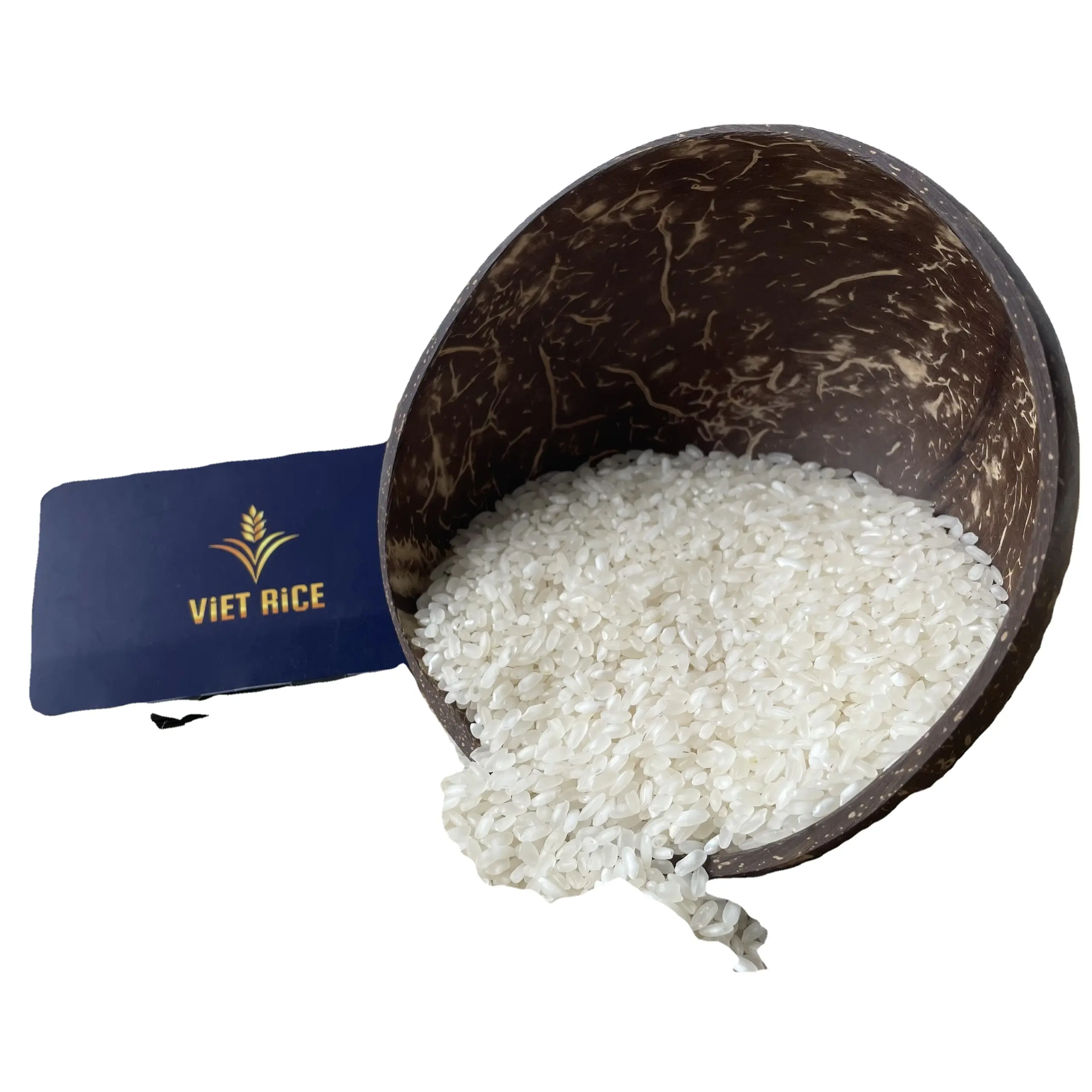 Hot Selling CALROSE RICE 5% gebrochener runder weißer Reis, der in Vietnam angebaut wird (WhatsApp 84837944290 Nancy)