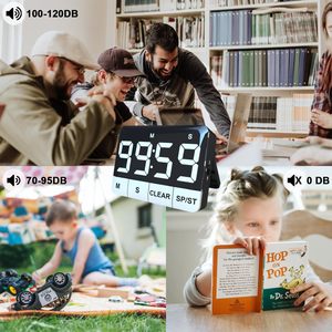 Цифровой таймер для кухни с большим светодиодным дисплеем - Product Image 4