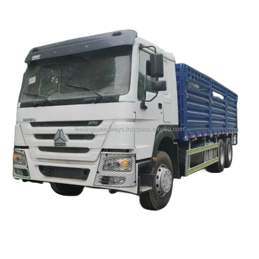 Satılık 6x4 kargo çit kamyon HOWO şasi 10 tekerlekli sinotruck kullanılır