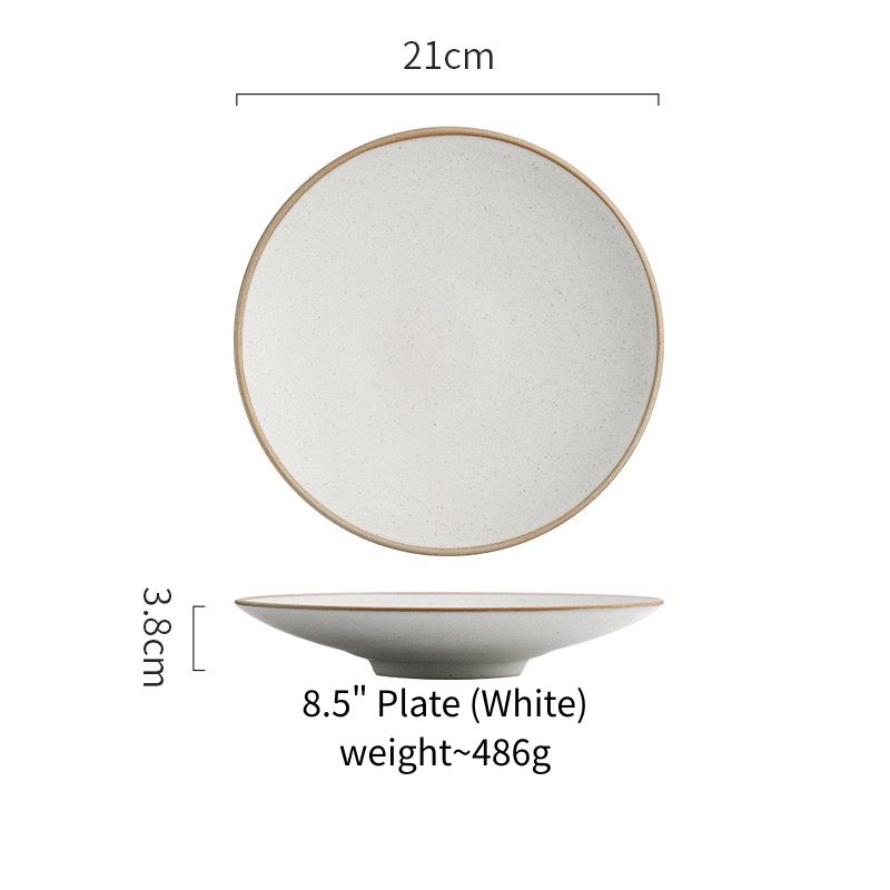 Assiette 8,5" (Blanche)