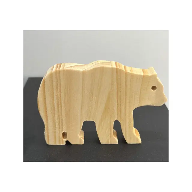 Piccolo giocattolo di equilibrio animale in legno di vendita caldo: promuove l'apprendimento precoce con l'impilamento educativo del legno