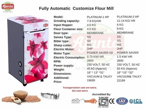 アジャンタ製高性能家庭用小麦粉工場垂直製粉機食品加工機 - Product Image 6