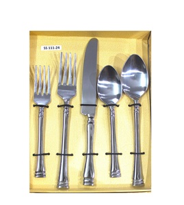 Popular American Look Design Cutlery Set With Rose <strong>Gold</strong> <strong>Colored</strong> <strong>Flatware</strong> and Tableware Use Cutlery Sets - Product Image 6
