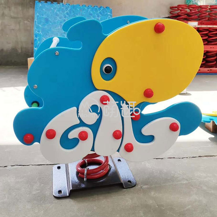 Rocker de la primavera del pulpo