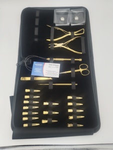 Kit de herramientas para extensiones de cabello, alicates, bucle de gancho para Micro anillos, eliminación de cuentas y más cerca, Kit de alicates multifunción de 2 agujeros con maquinilla de afeitar - Product Image 5