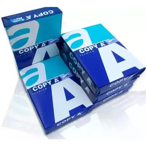 Papel para fotocópia duplo A4 tamanho 80GSM - 5 resmas, branco preço competitivo papel duplo A4 A4 80GSM para venda