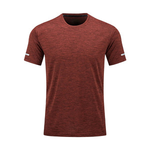 Toptan promosyon ucuz hızlı kuru Polyester Spandex ekip boyun kısa kollu <span class=keywords><strong>T</strong></span> shirt erkek
