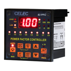 6 Steps Apfc Relay Automatic Power Factor <strong>Controller</strong> Device Improve Power Factor Automatically Reactive Power Factor Correction - Product Image 3