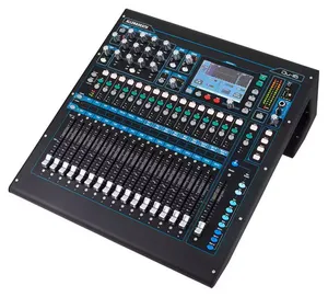Allen & Heath Qu 16ชุดเครื่องบันทึกเครื่องผสมดิจิตอลพร้อมฝาครอบกันฝุ่นและอุปกรณ์ตกแต่ง (รุ่นโครเมี่ยม) - Product Image 1