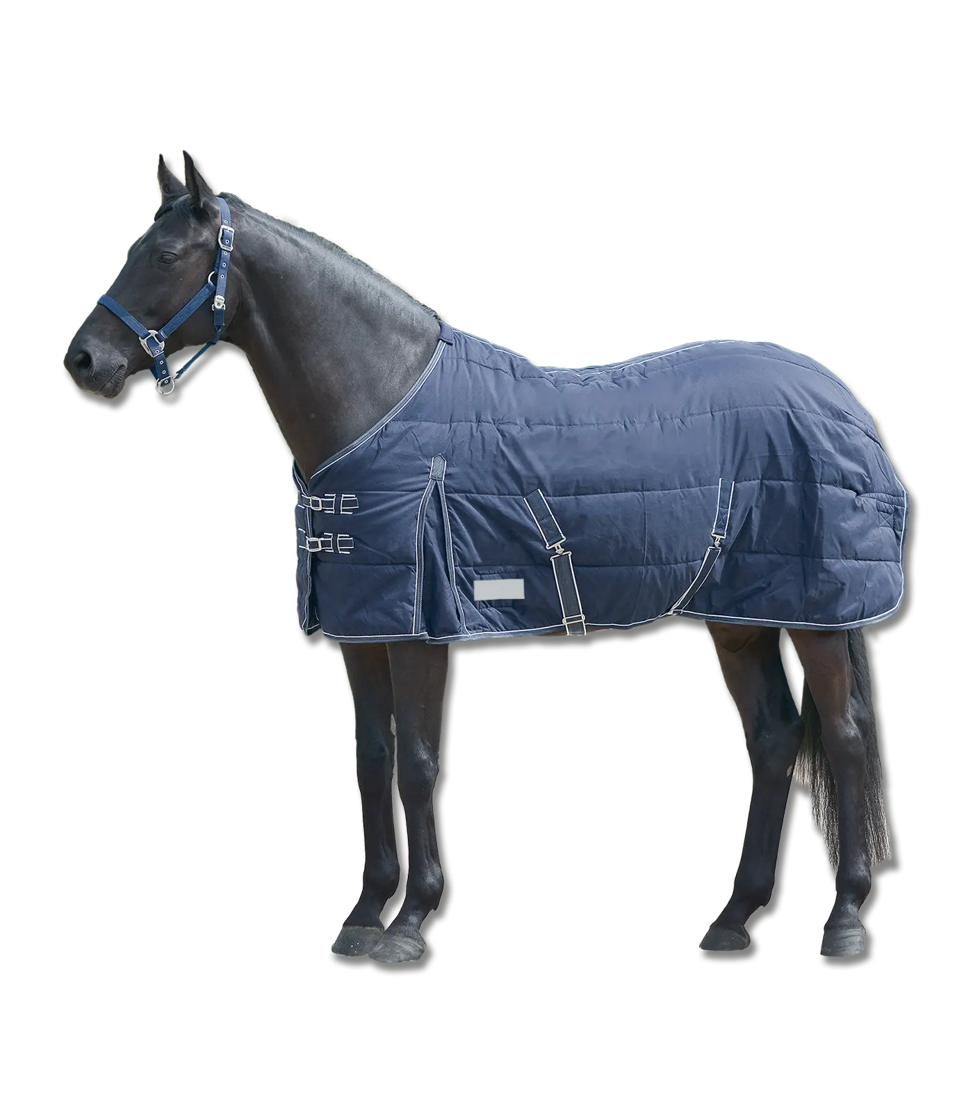 Combos-alfombras de caballos impermeables, manta de caballo de tela, 1200D, con cintas reflectantes, logotipo personalizado, Invierno