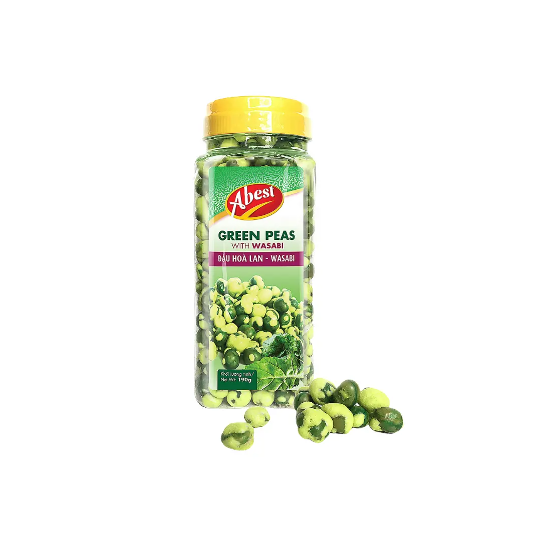 Melhor servido refrigerado ervilhas verdes de alta qualidade com Wasabi do Vietnã pronto para exportar Viet My food & beverage