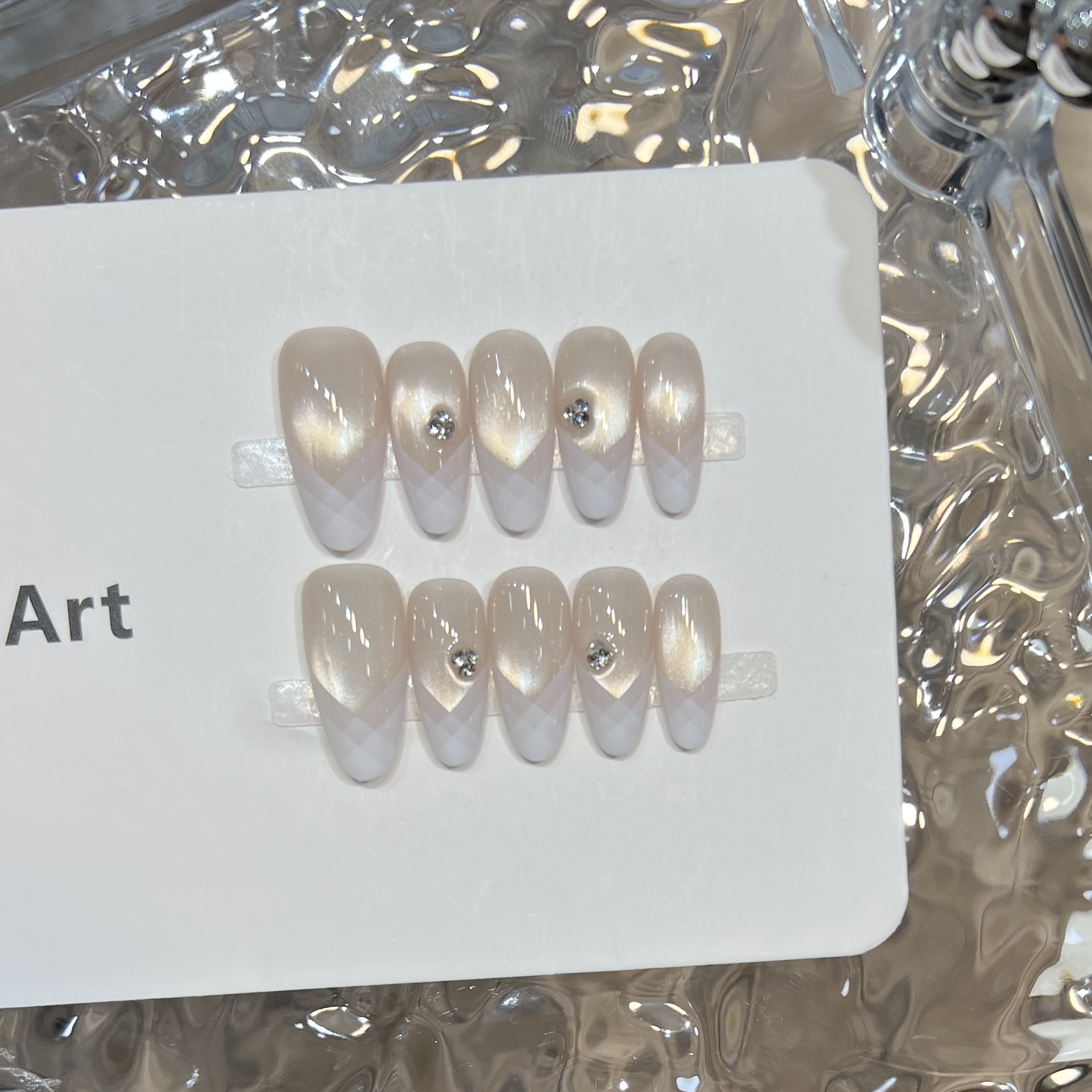 Champagne pearl shimme