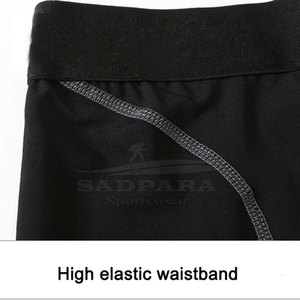 高品质男士定制压缩短裤实心图案新品优质男士压缩短裤 - Product Image 4