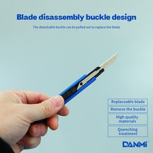 DANMI 9mm emniyet çok amaçlı kutular kesici bıçak çırpıda bıçakları ve slayt kilitleri ile uygun araçları ve hobi bıçak - Product Image 3