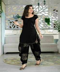 Indian Party Wear <strong>Punjabi</strong> Suit with Dhoti and Elegant Lawn Kurta Sets for Ladies in Hot Fashion