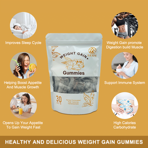 30 pcs đóng gói đường miễn phí đạt được trọng lượng tiêu hóa Gummy ngon miệng Booster kẹo chăm sóc sức khỏe tăng cân Gummies - Product Image 4