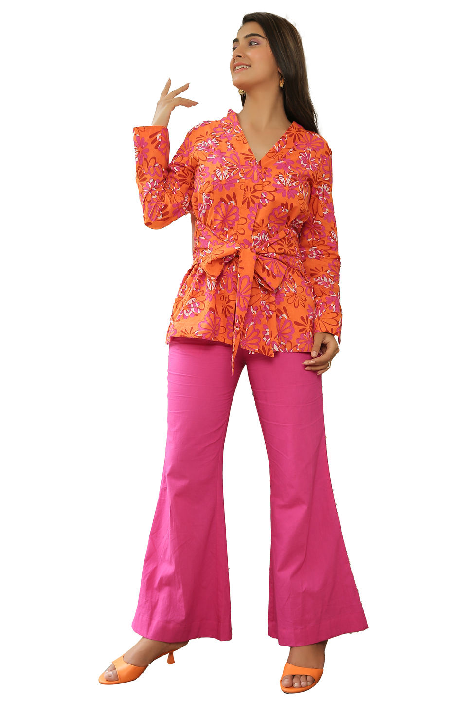 สีส้ม, สตรอเบอร์รี่ป่าสีชมพู