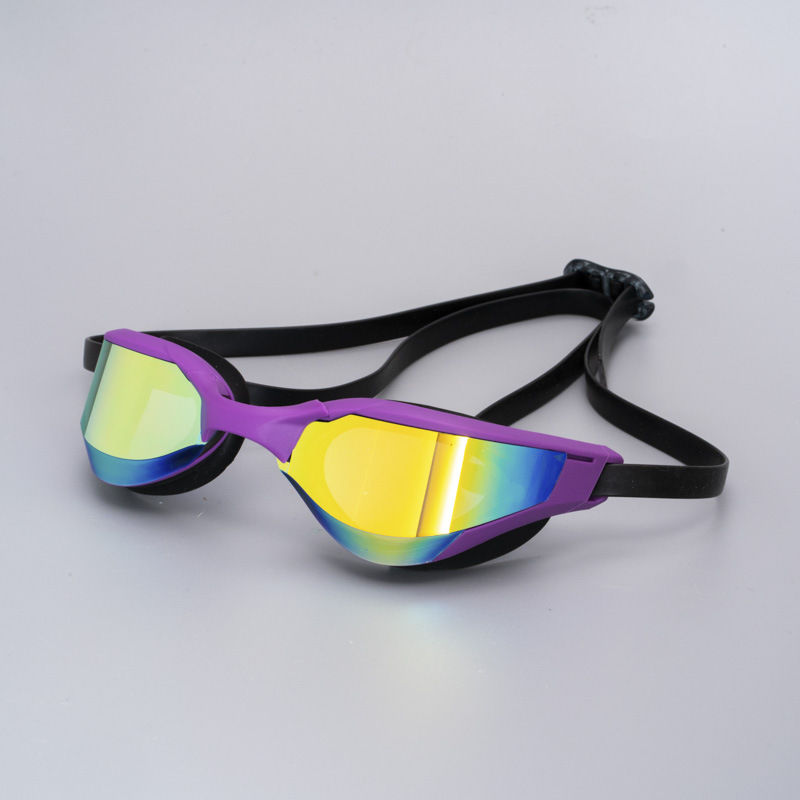 B Violet avec placage d'or