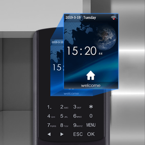 Controllo di accesso al lettore di schede di controllo delle impronte digitali controllo biometrico WIFI