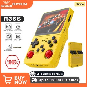 R36S Retro palmare Console di gioco Linux sistema Retro classico portatile da 3.5 pollici tasca portatile - Product Image 2