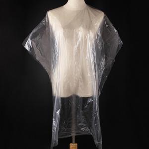 Trong Suốt Thợ Cắt Tóc Khăn Choàng Tạp Dề Không Thấm Nước Cắt Tóc Áo Bìa Lớn Dùng Một Lần Áo Choàng Cho Tóc Salon - Product Image 2