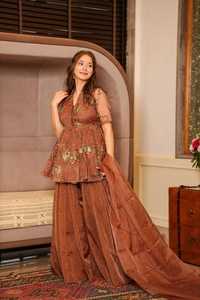 ホット販売新しいパキスタンフリーサイズドレスデザイナーサルワールカメーズ刺Embroideryパキスタンとインドのスタイリッシュな女性のドレス - Product Image 5