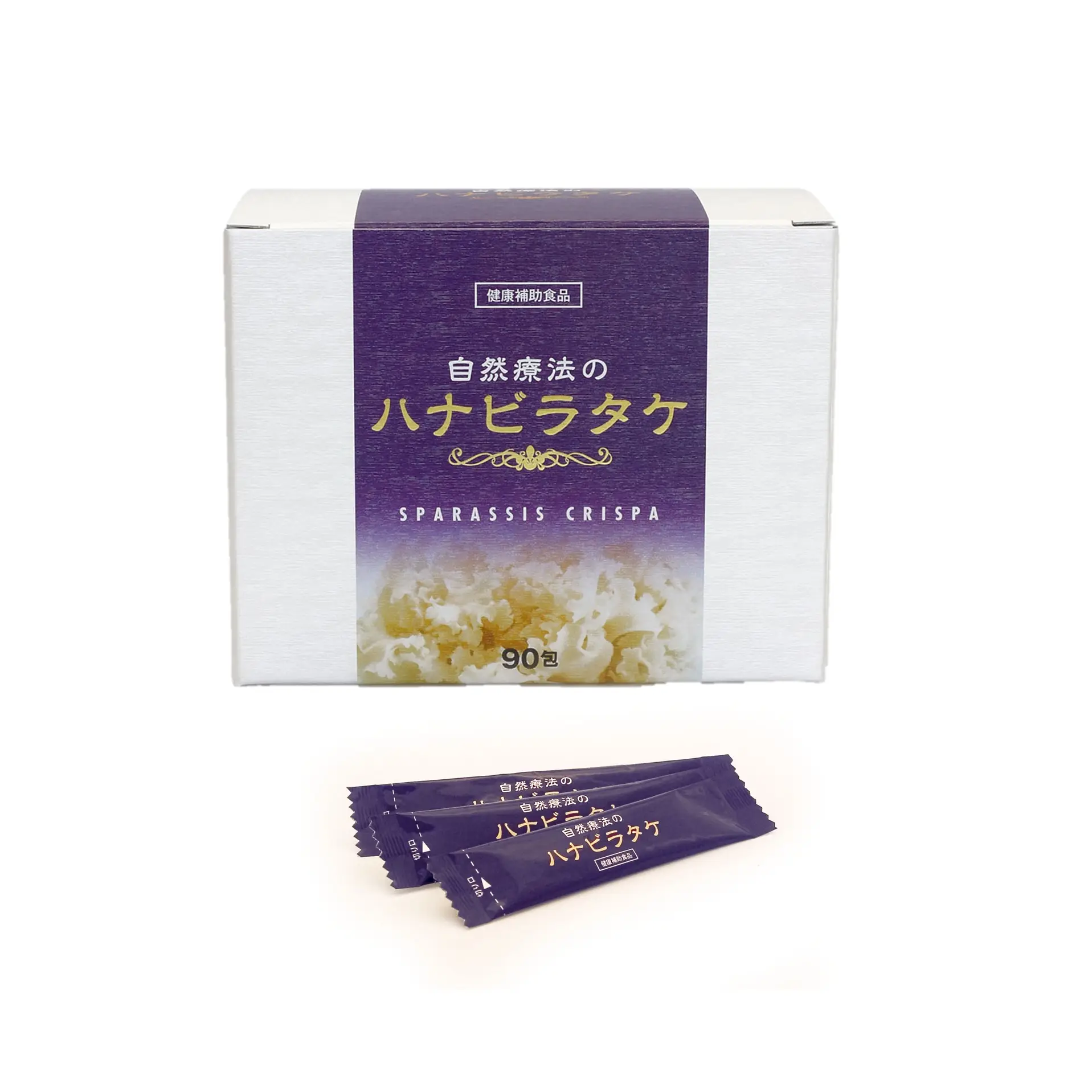 Supplément de soins de santé extrait de champignon en poudre de Hanabiratake plus varech (Konbu) fabriqué au japon