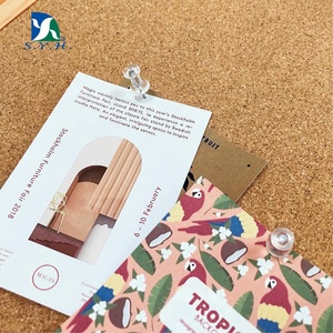 Klas taklit ahşap çerçeve Memo mantar pano mantar bülten tahtası duvar dekor mesaj panosu olarak kullanın - Product Image 3