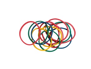 Competitive Price Elastic Natural 25mm /38mm /43mm/50mm High Strength Bundle Things Rubber Band for Sale Natural