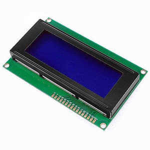 LCD2004 4x20 blaues LCD-Display mit serieller I2C-Modul-Schnittstelle Digitaler Bildschirm für eingebettete Systeme und elektronische Projekte - Product Image 4