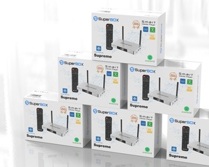Superbox Supre me TV BoxメディアプレーヤーAndroid 12 OS 6K 20のための本格的な新しいアプリ2日間のFedEx UPS USPS送料無料 - Product Image 5