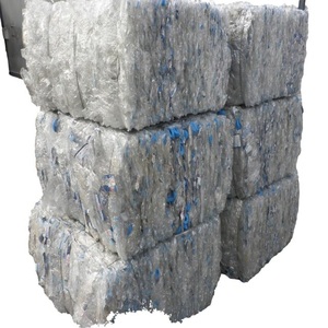 100% temizle PET şişeler plastik hurda/Pet şişe artıkları/RPET Flakes Pet şişe plastik hurda beyaz geri dönüşümlü Pet Flakes